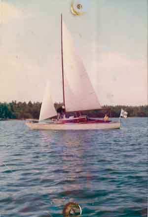 Ladyn vanhat puuvillapurjeet