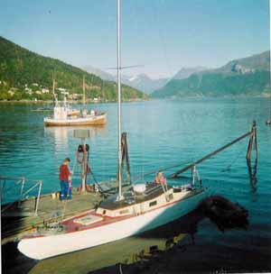 Laiturissa